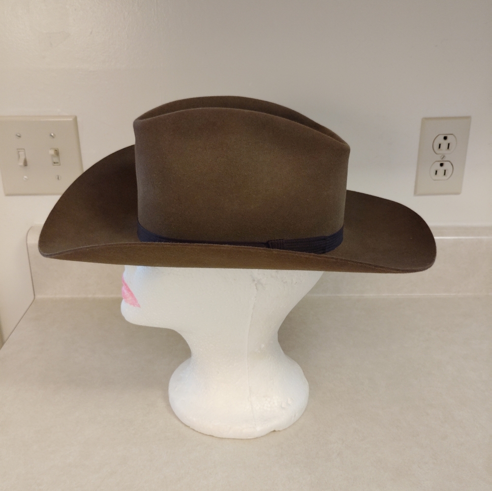 NWT**Resistol Brown Western Hat - Picture 10 of 14